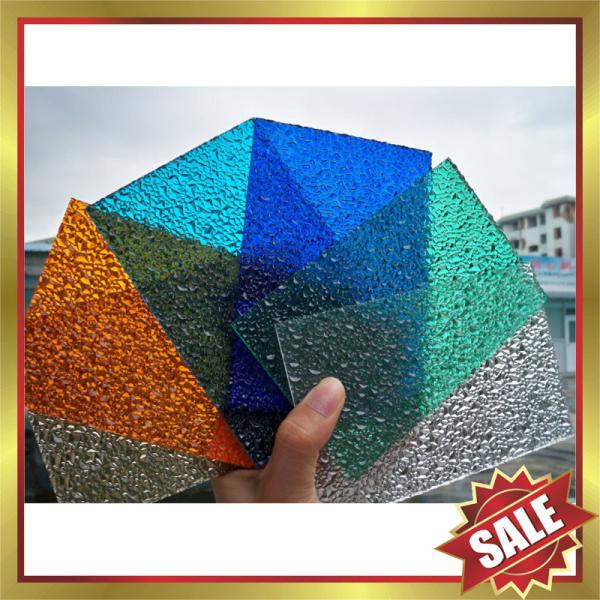 hight quality Diamond embossed polycarbonate PC Sheet panel board plate for