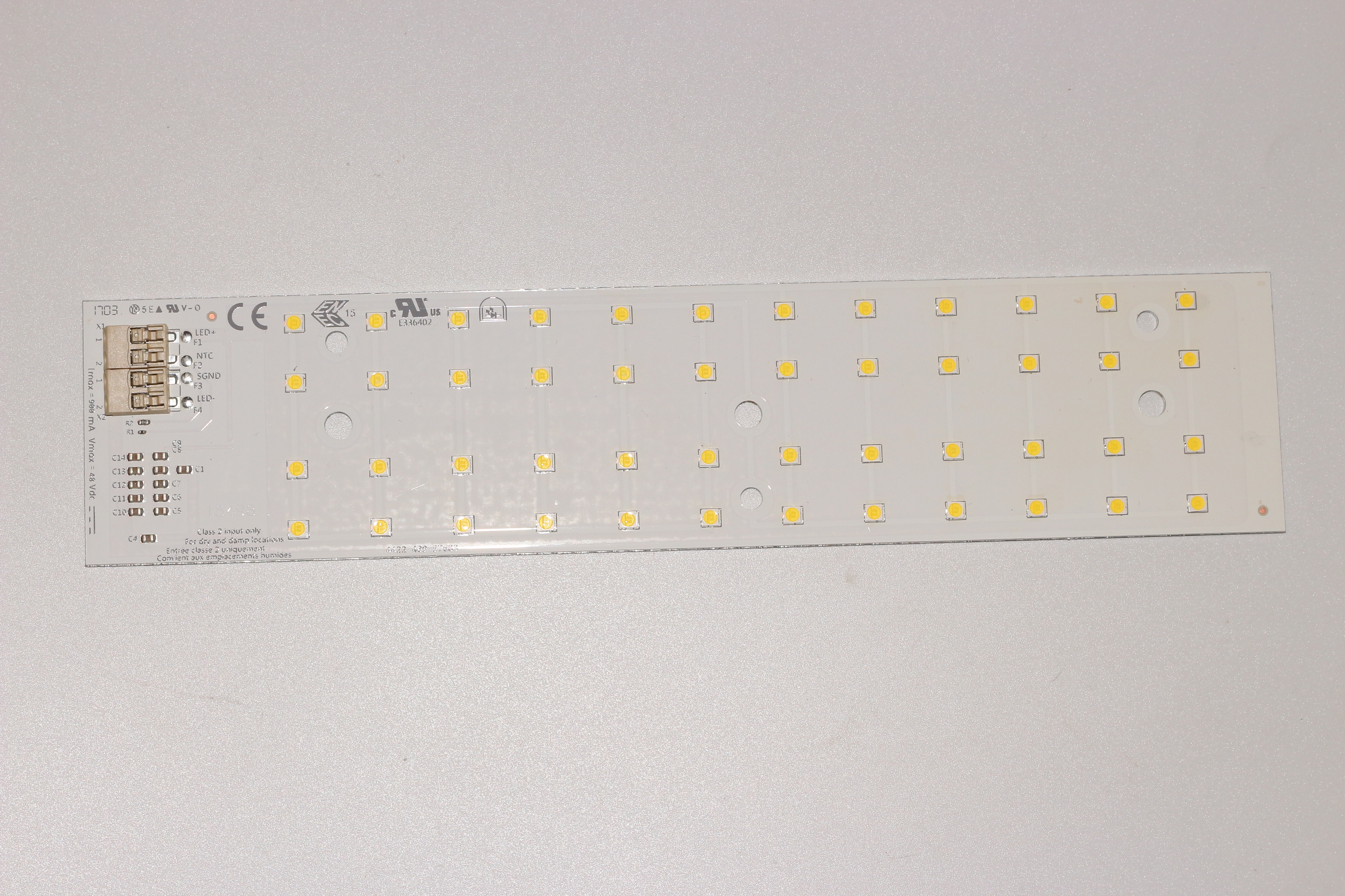 SMD 3030 4X12 35W PCB LED Module For Outdoor Streetlight Lamps
