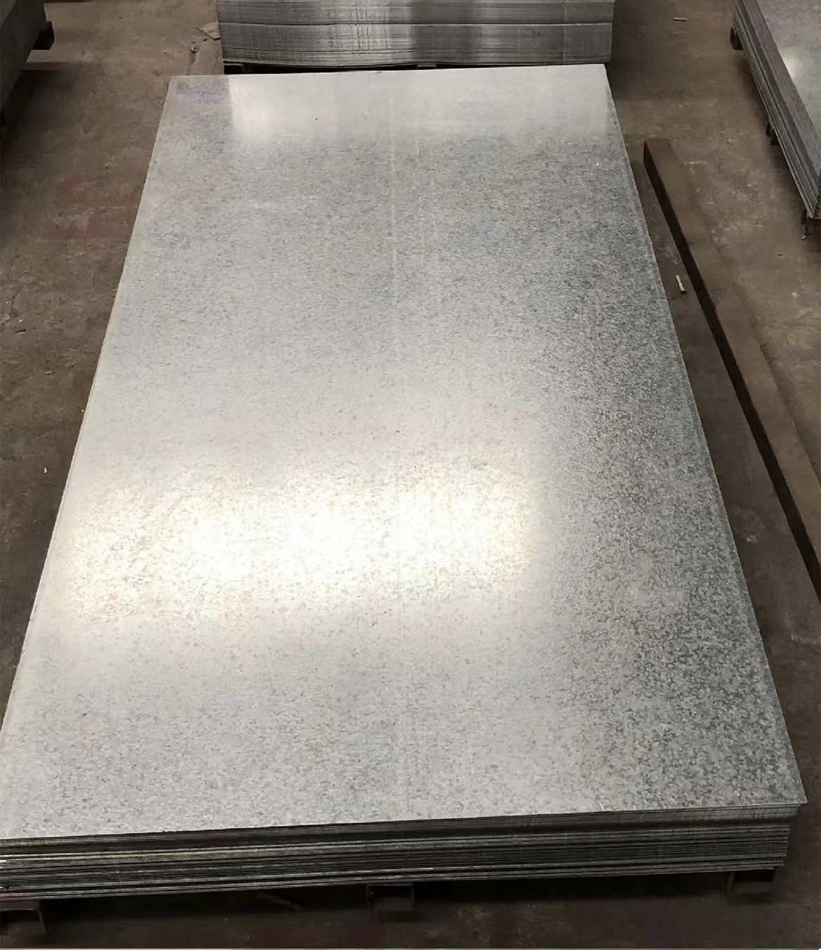 small spangle galvanized steel sheet plate