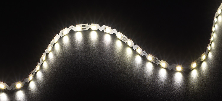 Zig Zag Bendable LED Strip Lights Folding 6mm 72 LED Strip Light Letter Sign Lighting