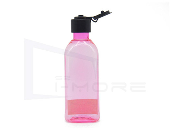 PE Plastic Cosmetic Flip Top Travel Empty Squeeze Shampoo Cleanser Hand Cream Bottle