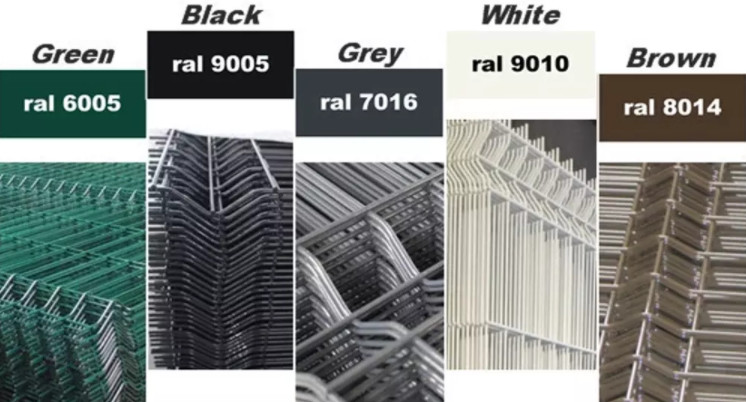 Pvc Coated Triangle Bending Fence For Playground Garden 1.8*2.5m