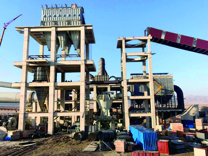 Cement Clinker 85TPH 110TPH Vertical Grinding Mill