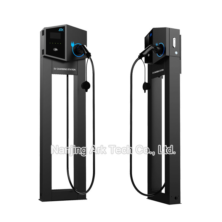 22KW 32A AC Level 2 EV Charger Point For Electric Car With Ethernet And OCPP Connection
