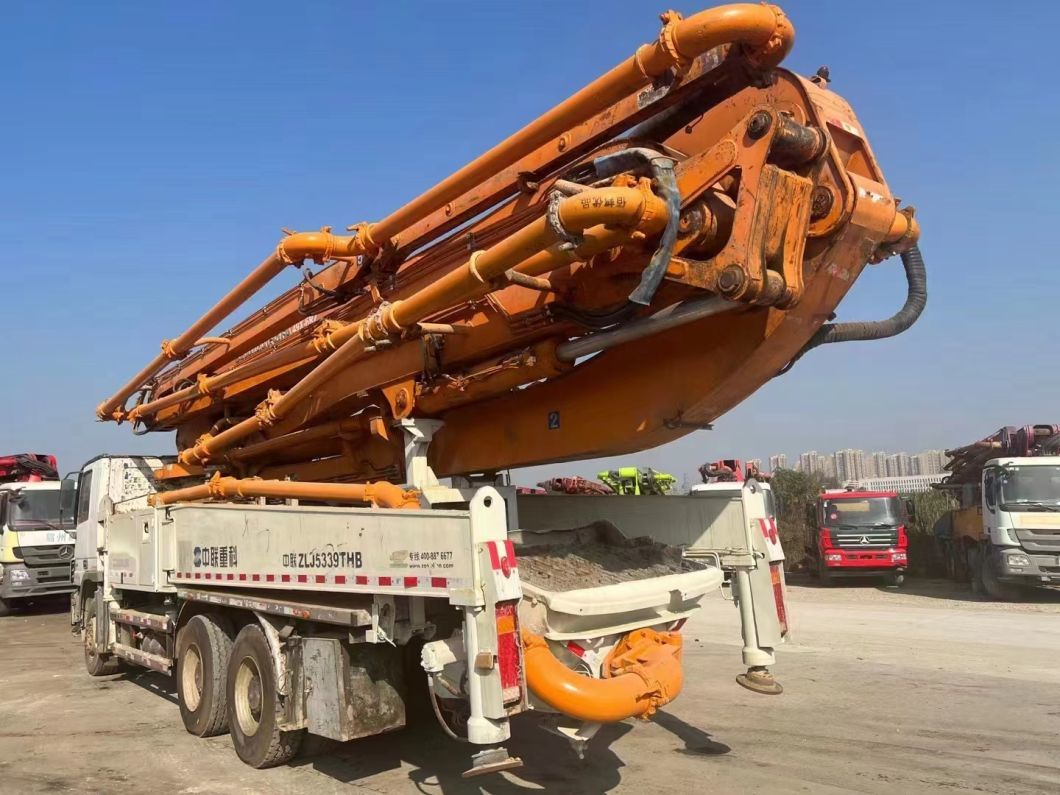 Zoomlion Special Price Activity 49 Meters Pump Truck Sold Construction Site Machinery