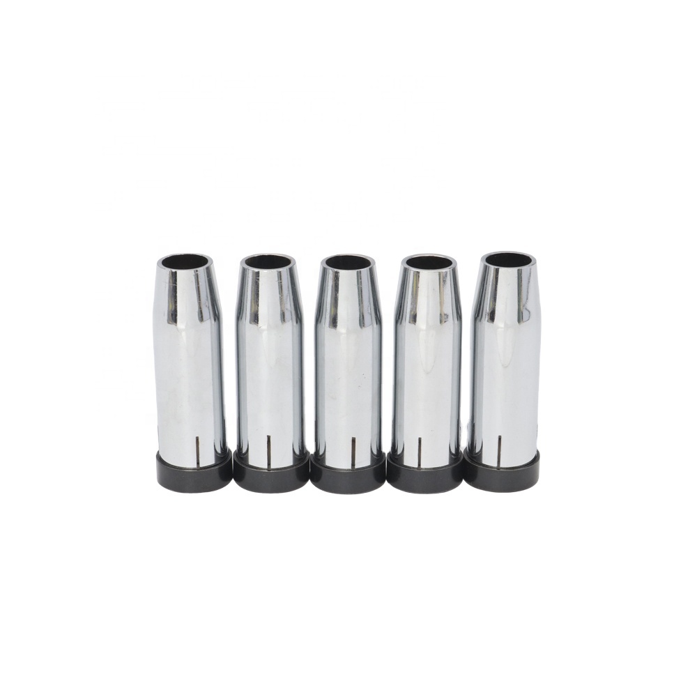 24KD MIG/MAG Welding Torch Cylindrical Welding Nozzle 1.2cm Diameter 5PCS Package Quantity
