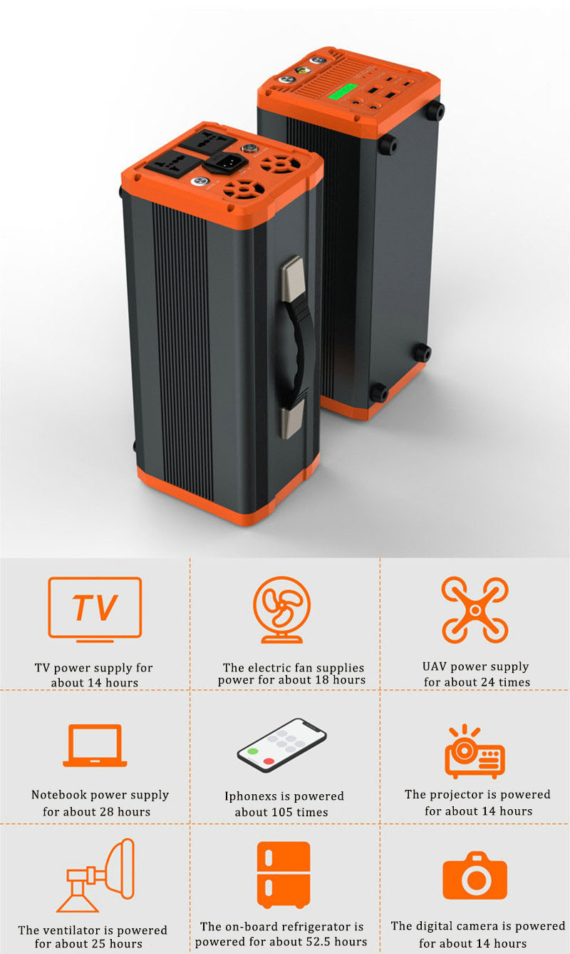 OEM ODM LiFePO4 lithium battery 700W-UPS outdoor camping power bank fast charging power station lithium battery packs