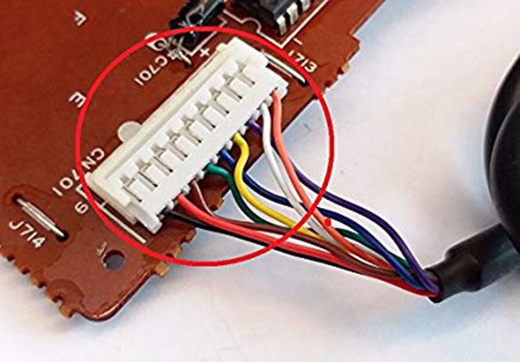 CUSTOM 1M S Video 8 PIN Mini DIN To 9 PIN JST Connector PC Engine Controller Cable