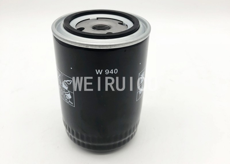 Screw Air Compressor Lube Oil Filter 21um Spin On Fuel Filter W940/1 W940