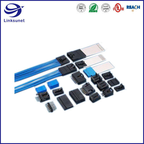 9491B 8Pin 250V Plug 2.2mm Tin Connector For Industrial Wire Harness