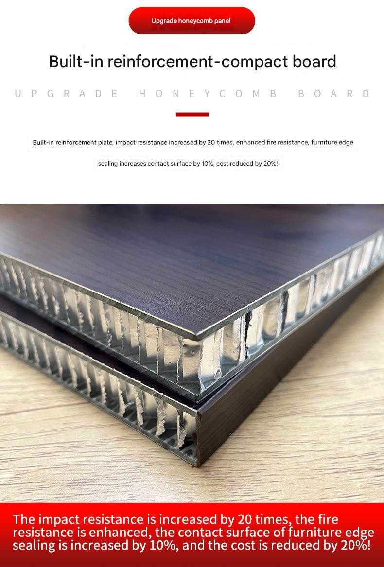 18mm Thickened Aluminum Honeycomb Plate for Flame Retardant Anti Pressure Cabinet Door Material