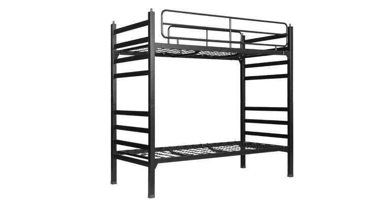 Twin Metal Frame Twin Bunk Beds With Ladder