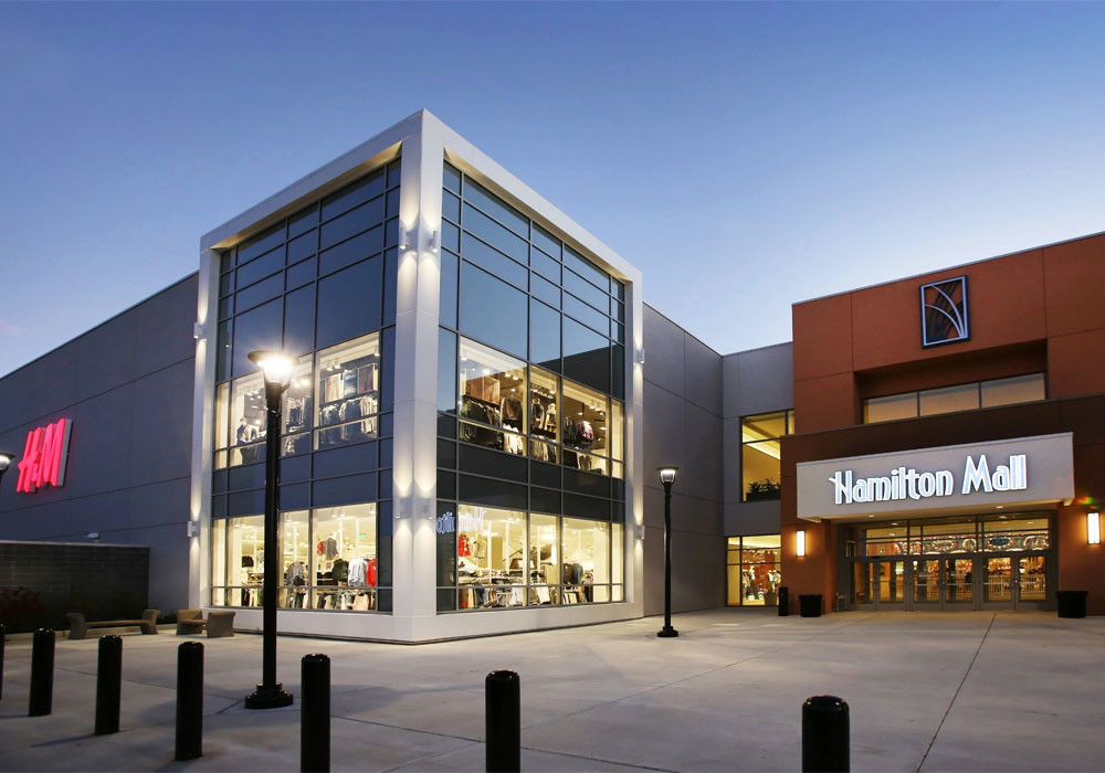 Fire Protection System Prefabricated Commercial Building Shopping Mall / Supermarket