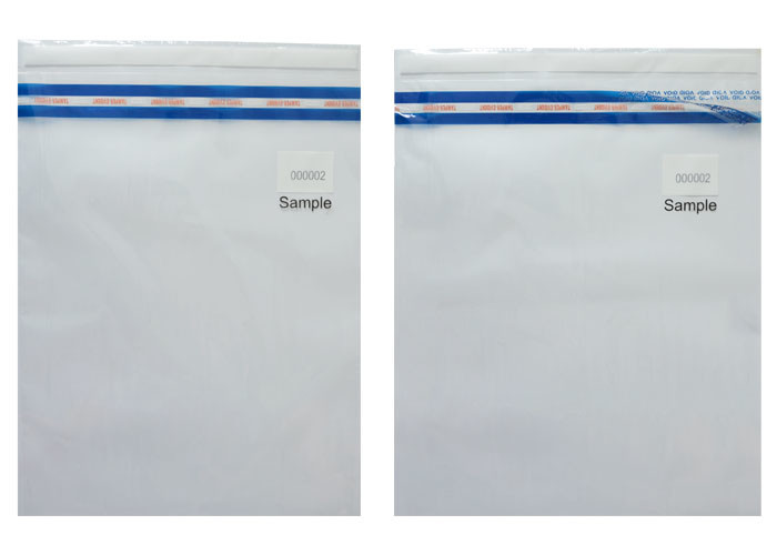 Custom LOGO Plastic Tamper Evident Bag Security Deposit Money Bag