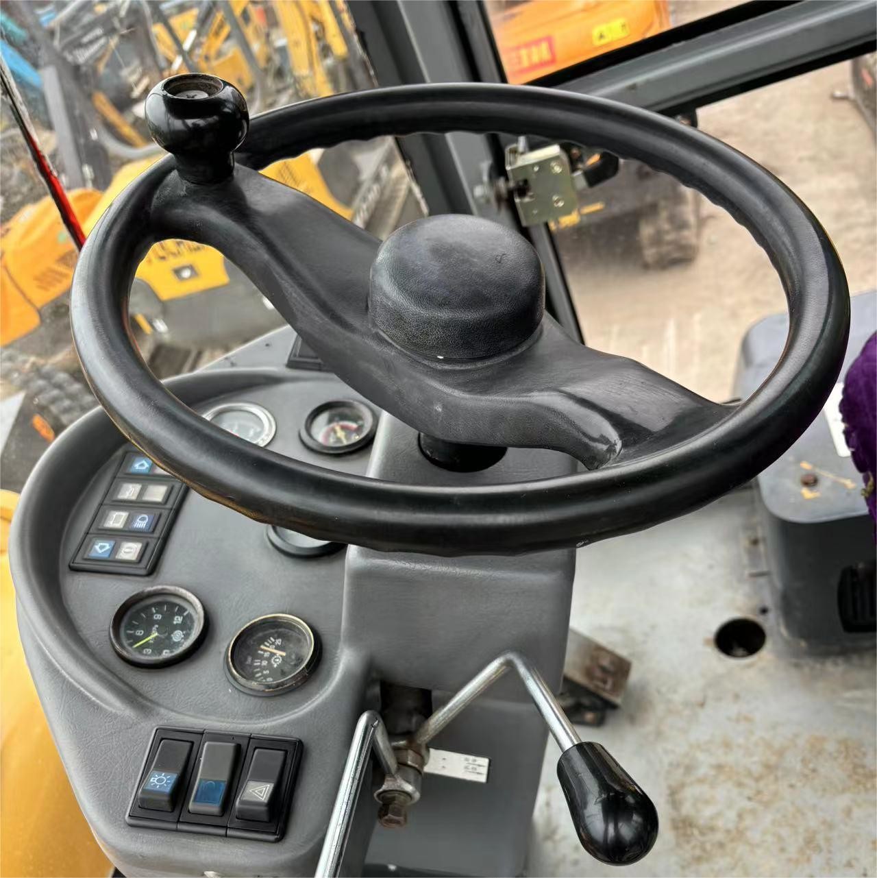 Landscaping Used Backhoe Loader Lingong SDLG LGB680 8 Ton