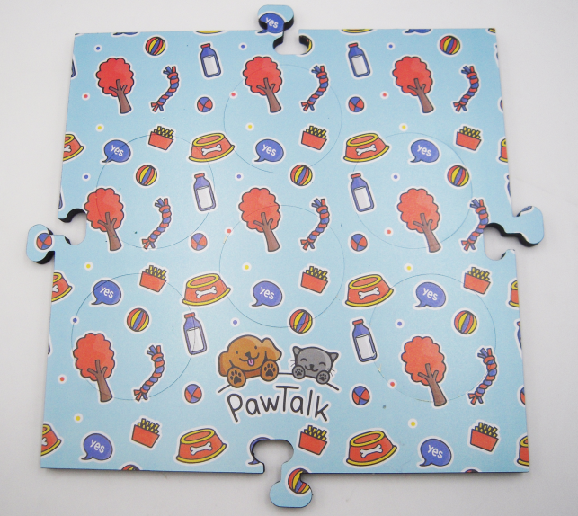 Minglu MLPD-003 High quality Rubber base none slip Pet Pad Pet Training Pad with sound button