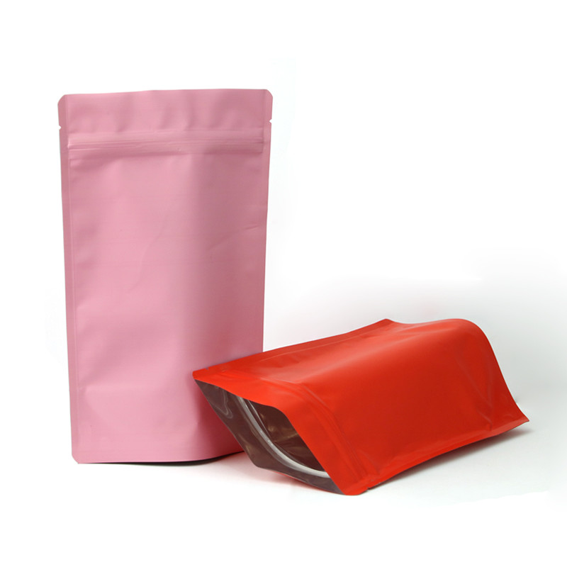 White Matt Gravure 50g Aluminium Foil Zip Lock Bag Aluminium Spout Pouch Smell Proof