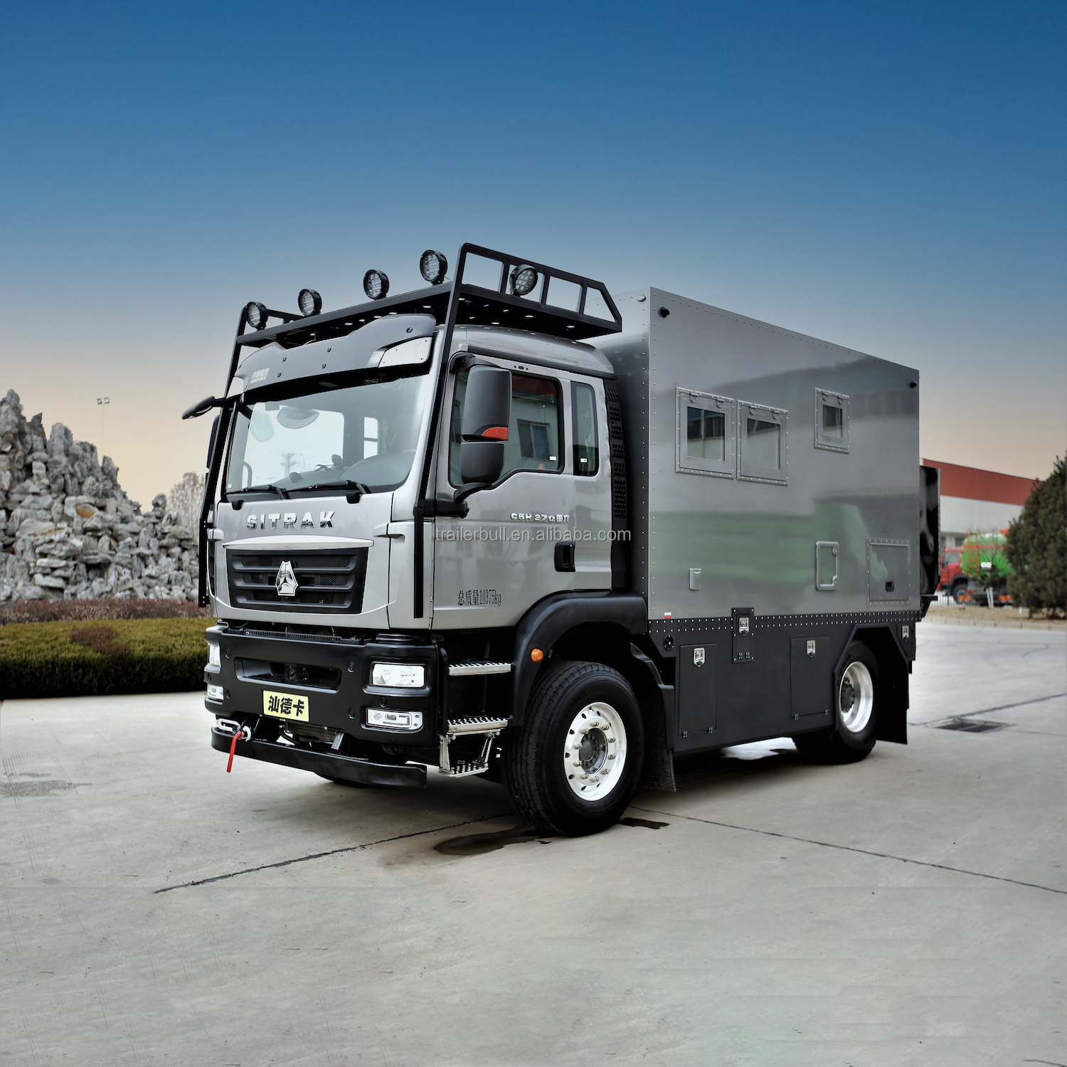 DIY 16ft Camper Trucks Truckbody for FUSO 4x4 Motorhome and RV Trailer Suitable Truck