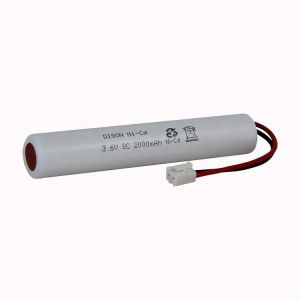  High Temperature NiCd SC 2000mah3.6V Rechargeable Battery Pack For Emergency Lighting And Power Tools Manufactures