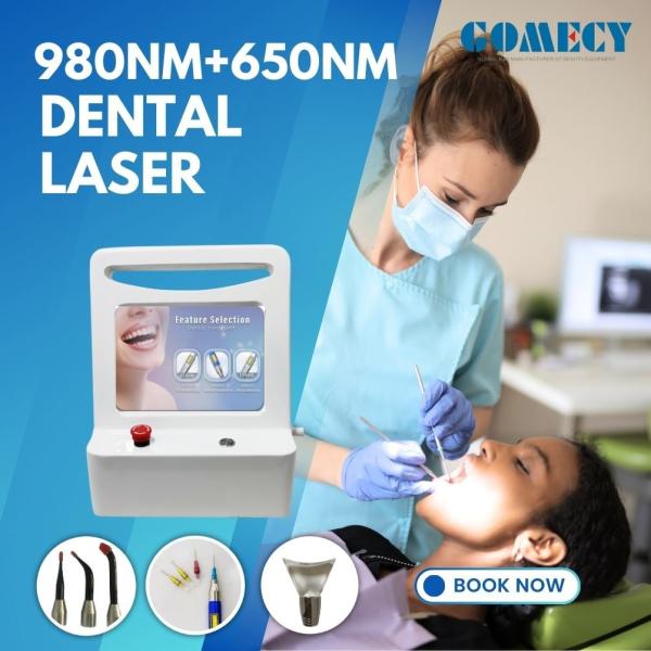 Desktop Version Professional Dental Laser Machine 650nm 980nm ENT Tooth