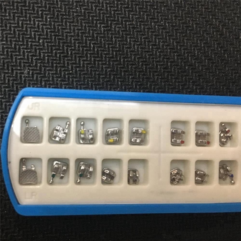 2023 Hot Dental Clinic Autoligado Bracket Mini Standard Ortho Materials Roth/MBT/Edgewise Technology MIM Wire Cutting