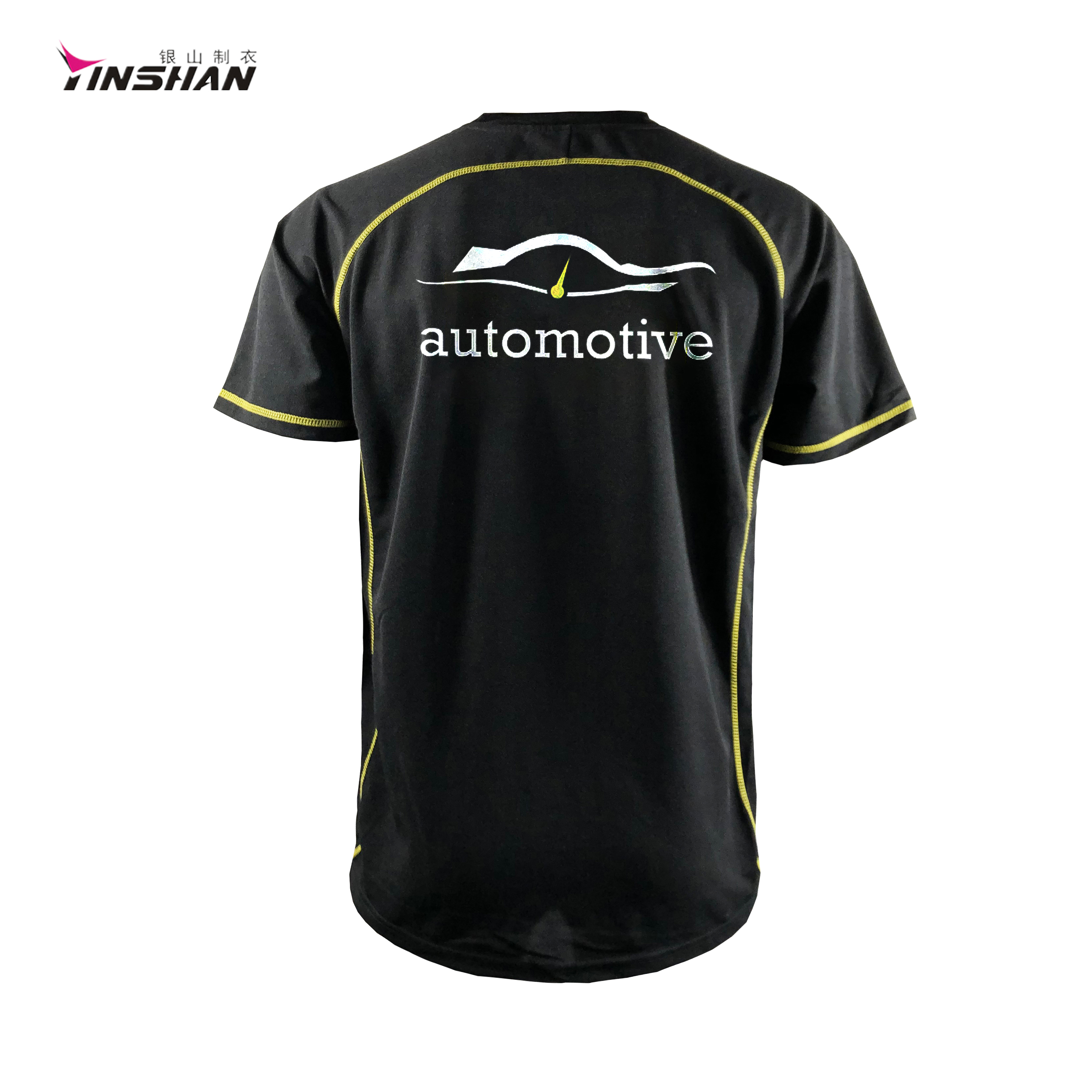 Custom Logo Bike Racing Sports Wear Plus Size Printing Men's T-Shirts for Sport Usage