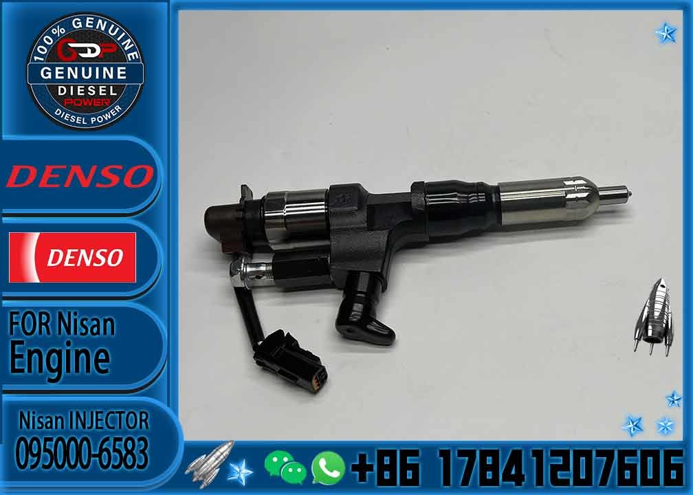 High Quality New Diesel Common Rail Fuel Injector 095000-6583 For HINO J08E