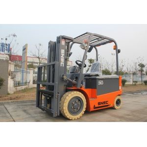 3.0t Battery Power Forklift with Red/ Yellow/ Green Color Choice and Ghost