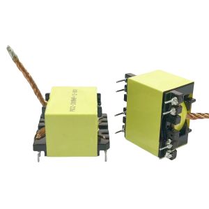 Horizontal Hard Pin 4+4 PQ3216 High Frequency Switching Power Supply Transformer