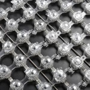 12V IP67 Waterproof RGB Flexible Mesh Screen LED Point Light Advertising Grid