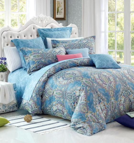 Customized Size Woven Winter Warm Sabanas Duvet Cover Bedding Sets Luxury Queen