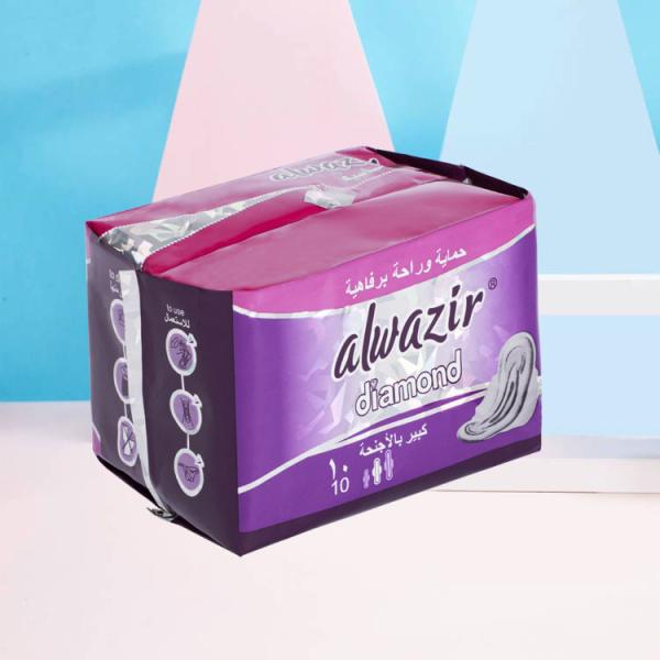 Women Sanitary Towels Disposable Sanitary Lady Pads Organic Cotton Sanitary