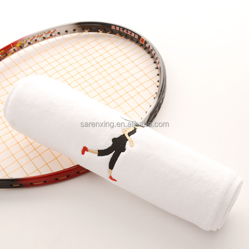 Stamp Logo Printing Cotton Gym Towels for Quick Sweat Absorption during Workouts
