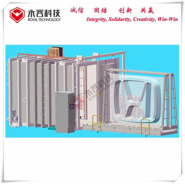 Logos / Signs Pvd Vacuum Coating Machine , Chrome Metallizing Machine,