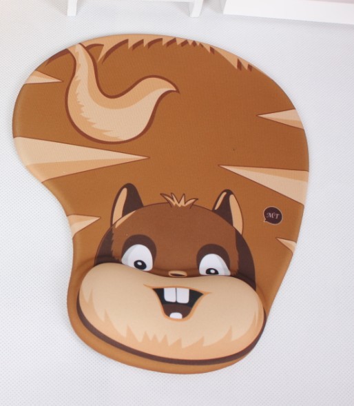 ROHS Wrist Rest GEL Mouse Pad Easy To Clean Environment Friendly