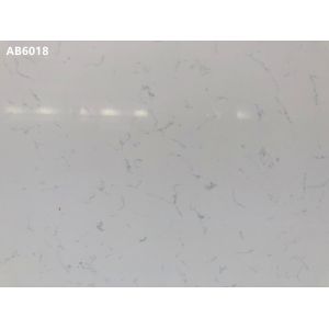 Indoor Decorative Material Artificial 6mm Carrara Quartz Slab