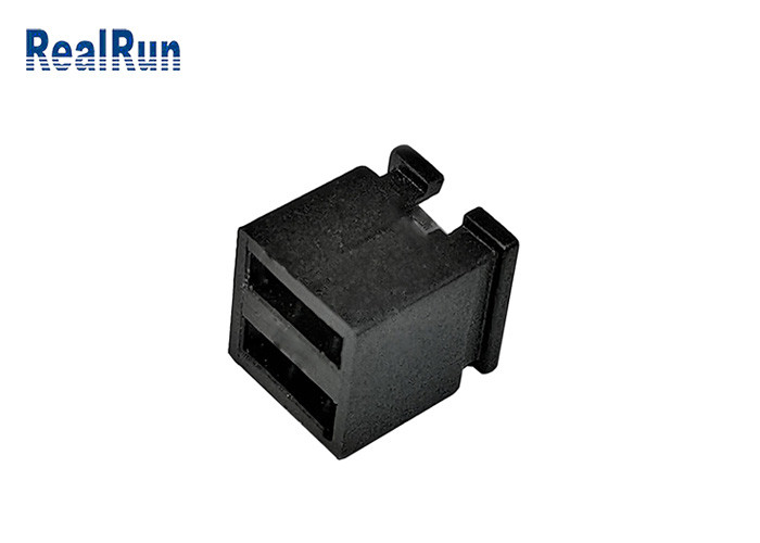  2*2P 3.0AMP PBT 4 Pin Header Connector Open Jumper Cap 2.54mm Pitch Manufactures