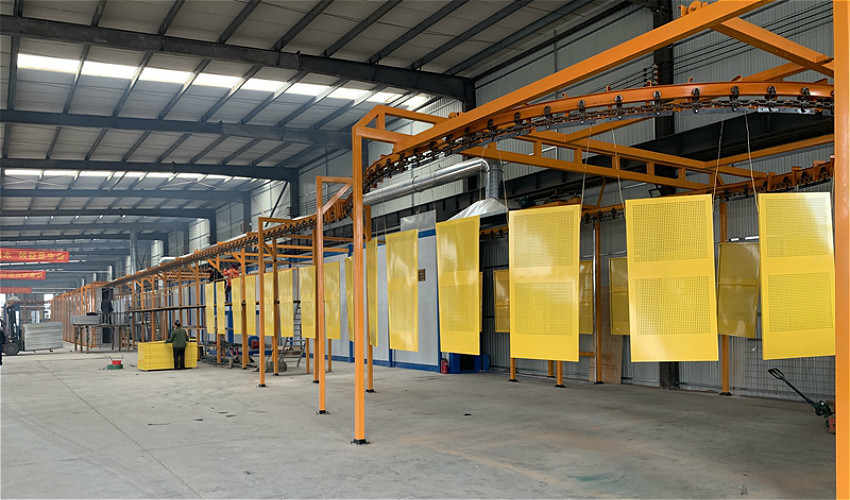 Pvc Coated Galvanised Anti Climb Fencing High Security For Airport