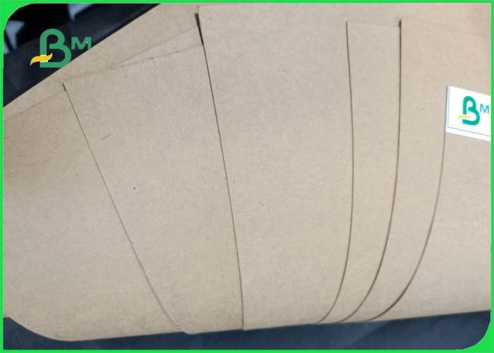 250 - 450gsm Good toughness FDA brown craft paper for street food package