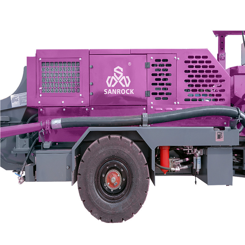 Hydraulic Shotcrete Machine Underground Tunneling Construction Concrete Shotcrete Machine