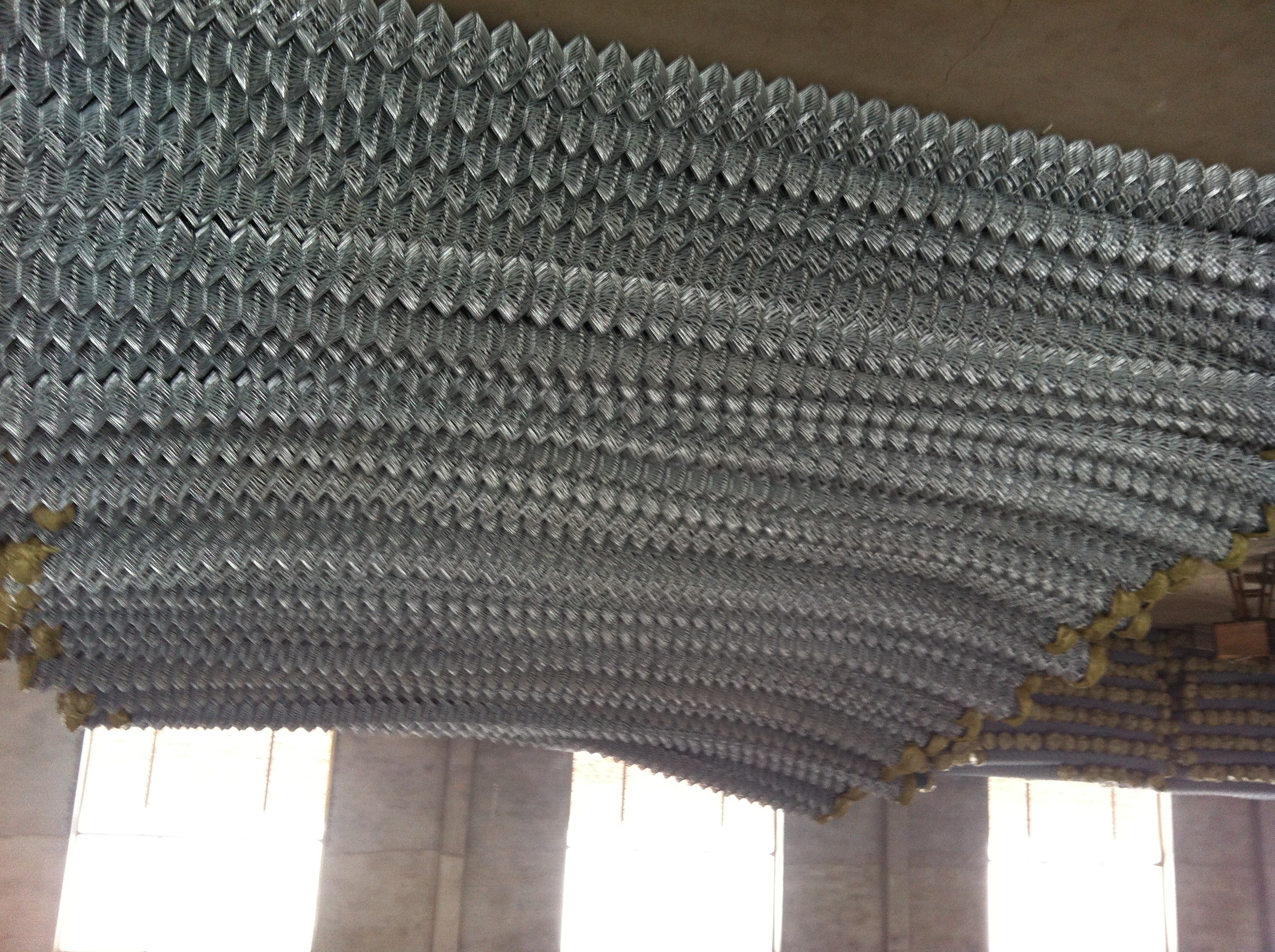 PVC Coated Security Wire Mesh Chain Link Fence