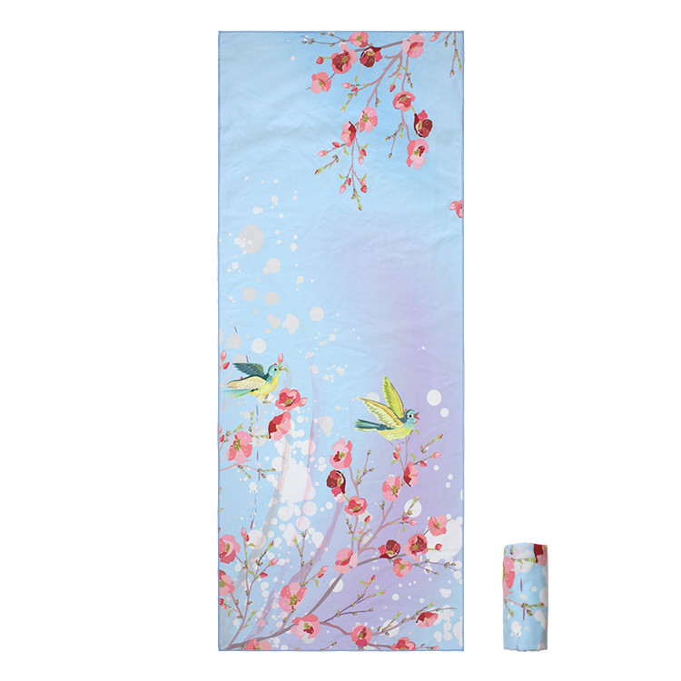 50x100 40x80 Checked Microfiber Suede Towel Sandfree Beach Towel
