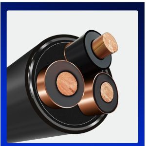 Power Distribution Medium Voltage Power Cables in Black Jacket Color for