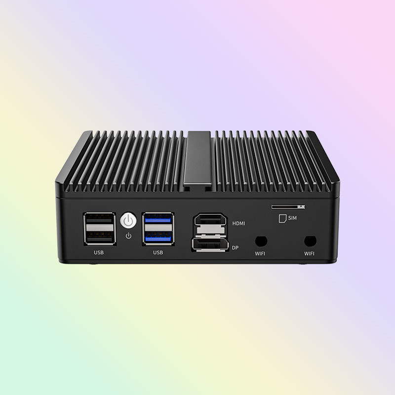 fanless embedded computer Mini Pc N5105 DDR4 Support 4k Hd Mini PC High-performance Win10 Fanless mini pc
