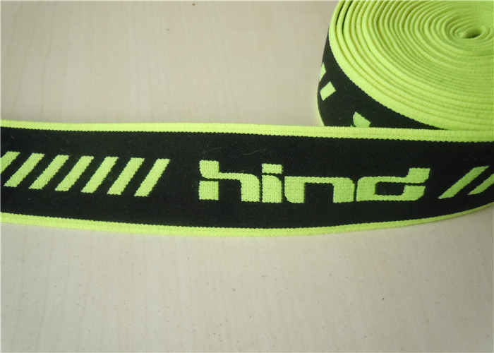 Customized underwear Jacquard Elastic Waistband , Polyester jacquard elastic webbing