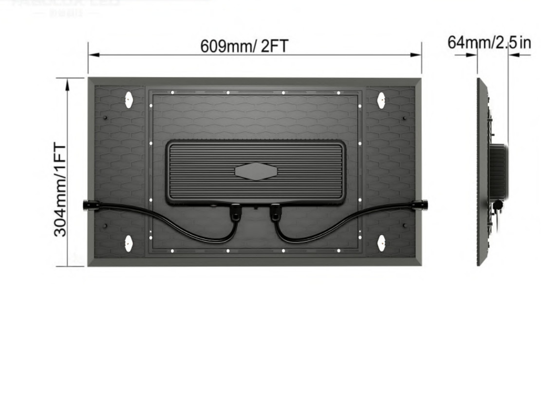 Outdoor Waterproof LED Billboard with Large HD Digital Display and P6.3mm Pixel Pitch