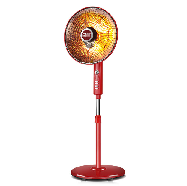 Household Floor Electric Heater Vertical Electric Fan Portable Electric Room Desk Heater With Tip Over Protection