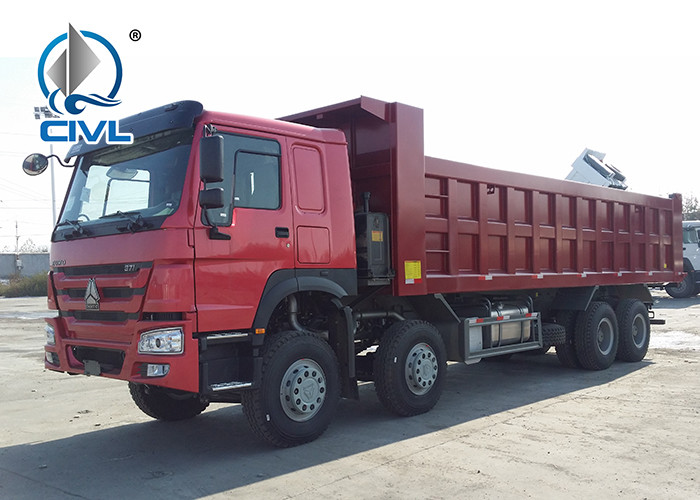 Sinotruck Heavy Duty Dump Truck Howo A7 Dump Truck 8 x 4 Euro 2/3