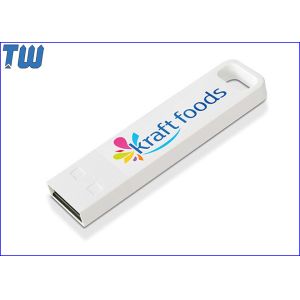 Noble Metal Long Stick Custom Printing 32GB USB Memory Stick Drive Disk
