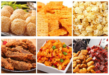 Electricity Snack Food Machinery With High Productivity